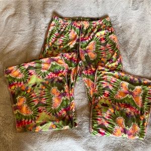omighty Tye Dye Butterfly Flare Pants